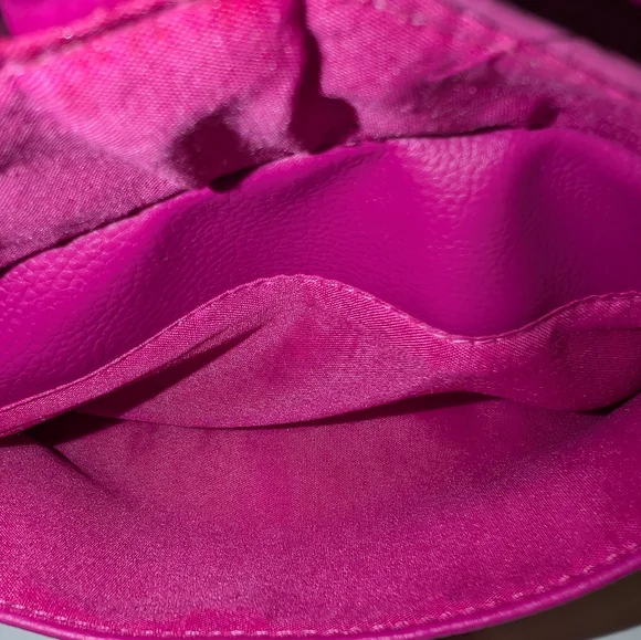 Rampage Faux Leather Pink Purse ... NWT - Picture 10 of 12
